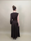 Judy Dress – Elegant Maxi Dress with Asymmetric Design
